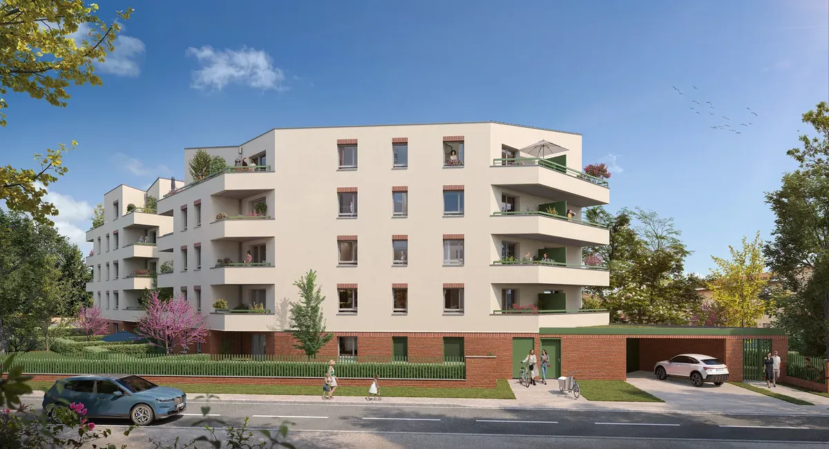 Résidence Pavillon Marly à Toulouse nord, vue 2